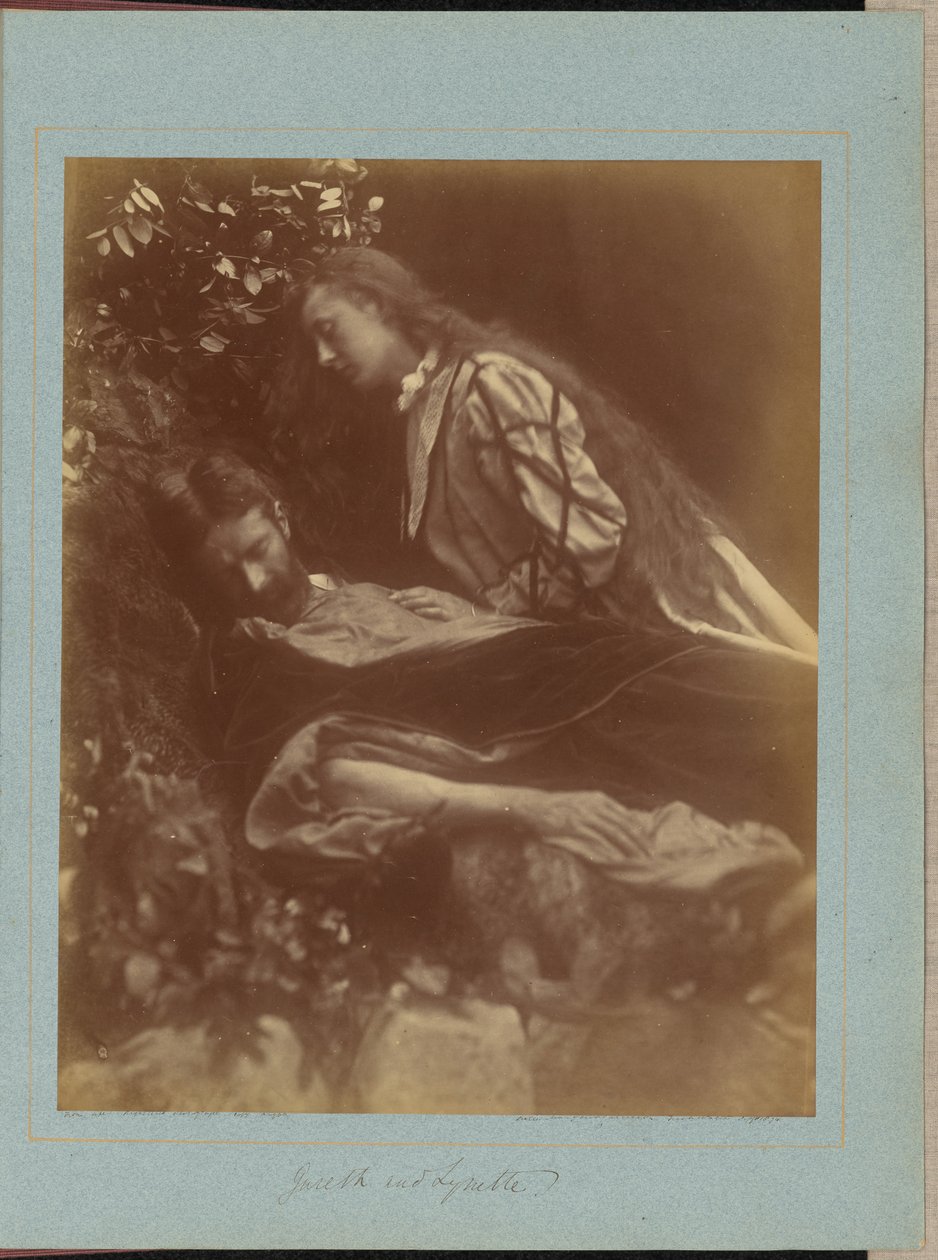Gareth és Lynette alkotó: Julia Margaret Cameron