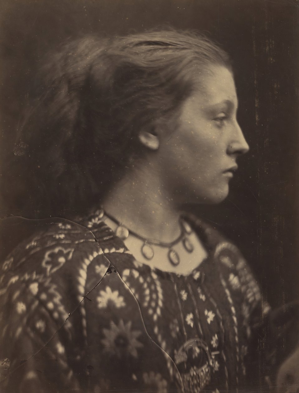 Sappho, 1865. alkotó: Julia Margaret Cameron