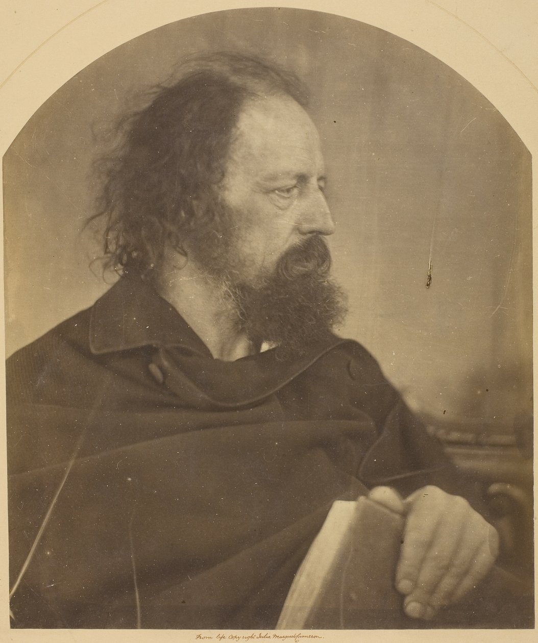 A piszkos szerzetes, Alfred Tennyson alkotó: Julia Margaret Cameron