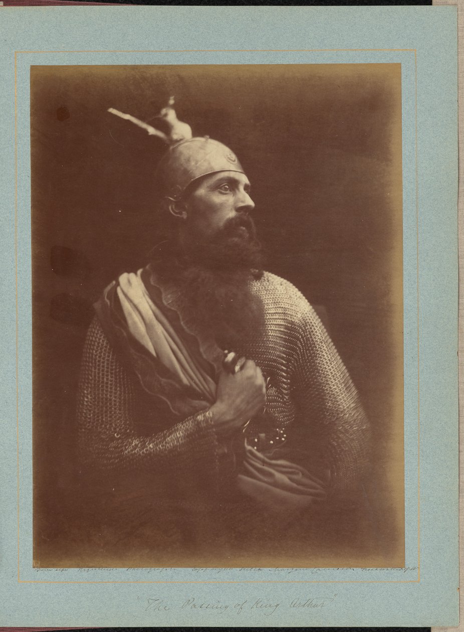 "Artúr király elmúlása" alkotó: Julia Margaret Cameron