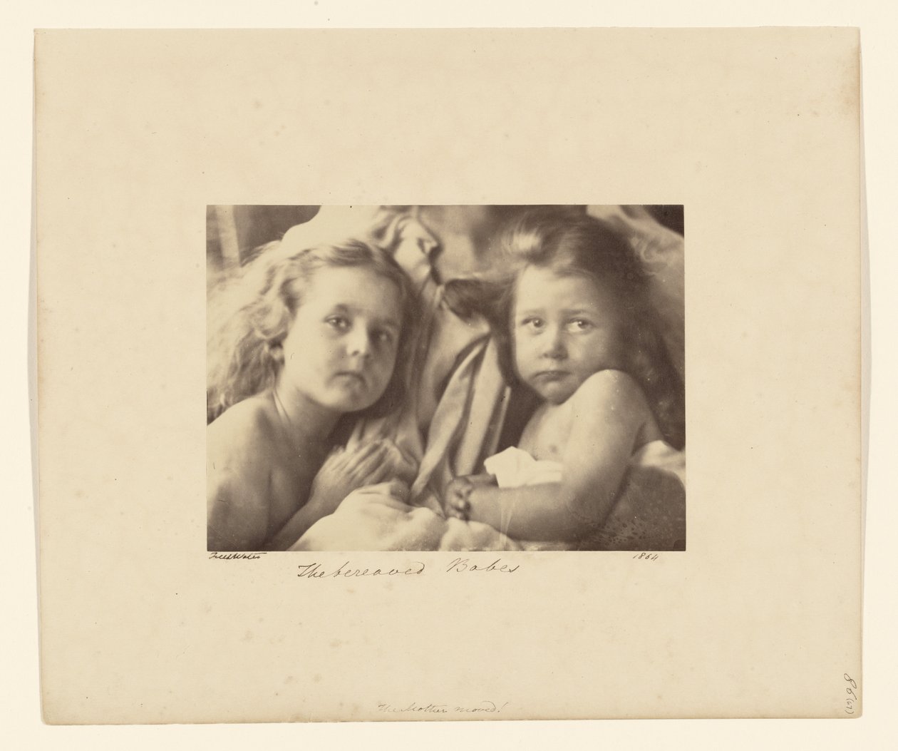 A gyászoló Babes alkotó: Julia Margaret Cameron
