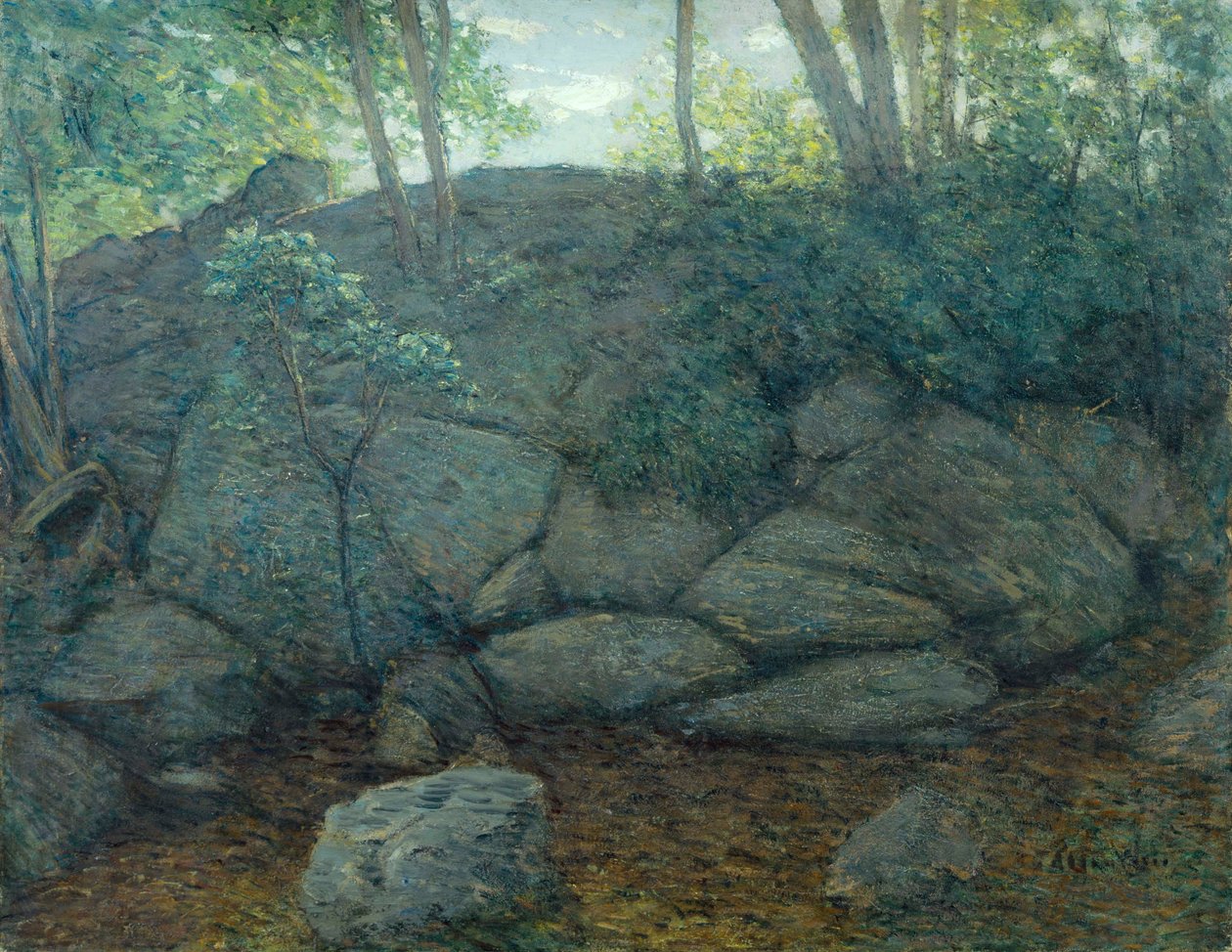 Woodland Rocks alkotó: Julian Alden Weir