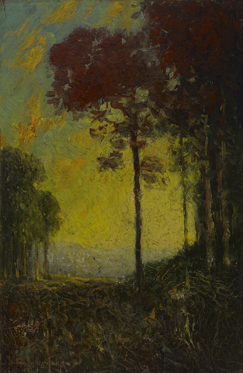 Őszi naplemente, 1908 alkotó: Julian Onderdonk