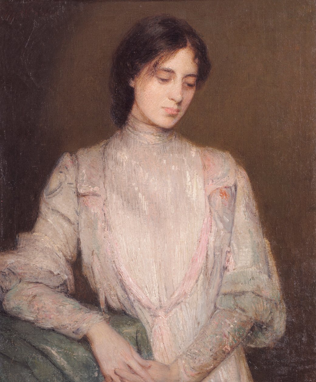 Egy úri nő, 1906. alkotó: Julian Alden Weir