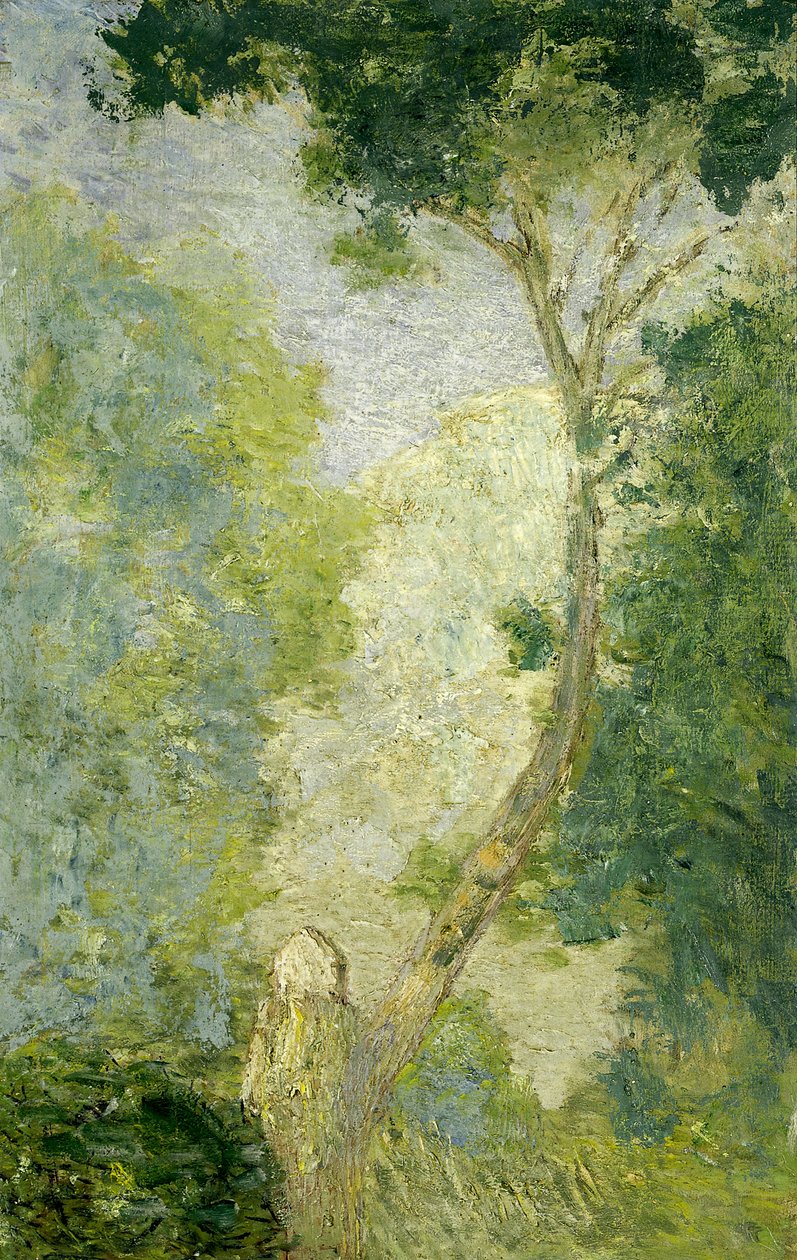 Táj, 1900 után. alkotó: Julian Alden Weir