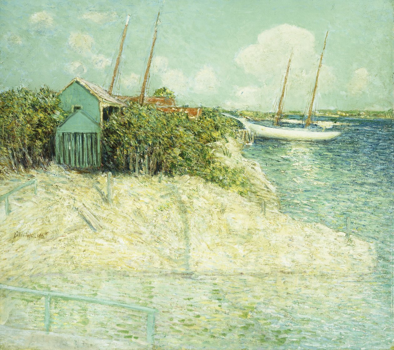 Nassau, Bahamák, alkotó: Julian Alden Weir