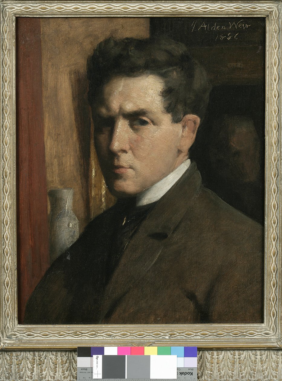 Önarckép, 1886 alkotó: Julian Alden Weir