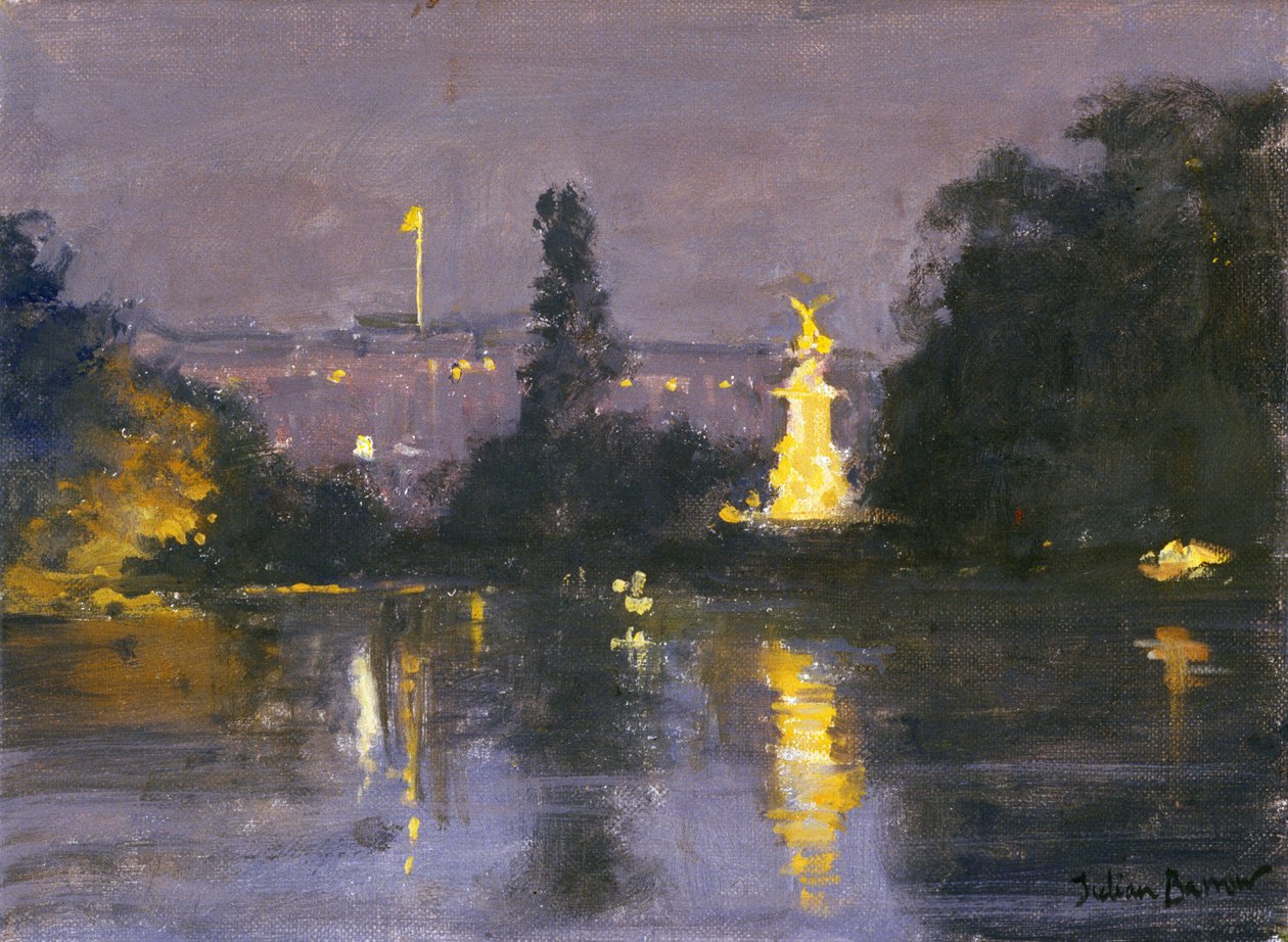 Buckingham-palota – Éjszaka alkotó: Julian Barrow