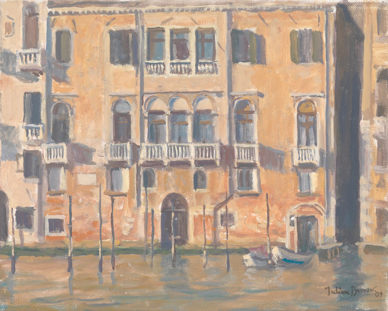 Canal Grande homlokzata, 2009 alkotó: Julian Barrow