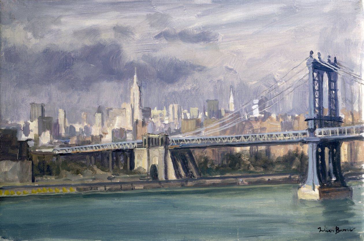 Manhattan Bridge, New York, 1996 alkotó: Julian Barrow