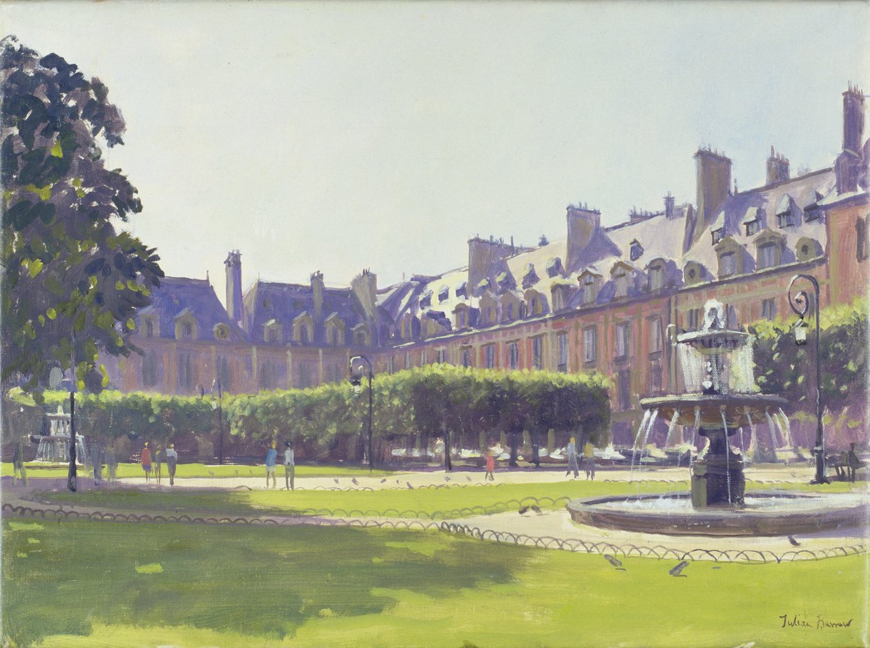 Place des Vosges, Párizs alkotó: Julian Barrow