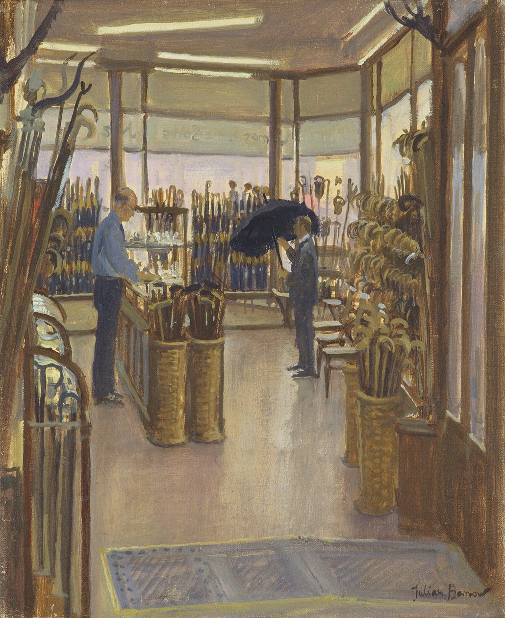 A Brolly Shop, Holborn alkotó: Julian Barrow