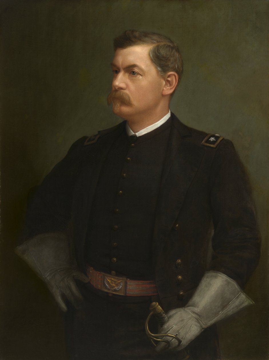 George Brinton McClellan, 1888. alkotó: Julian Scott