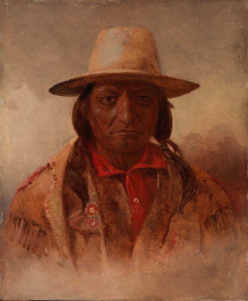 Ülő Bika alkotó: Julian Scott