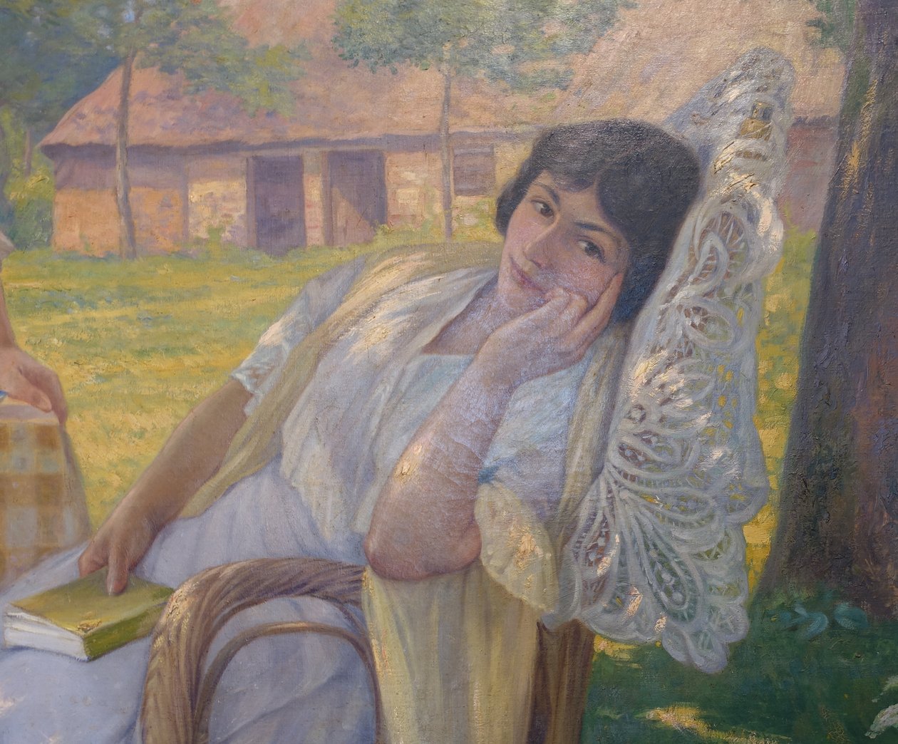Sous les pommiers, az almafák alatt alkotó: Julie de Cistello
