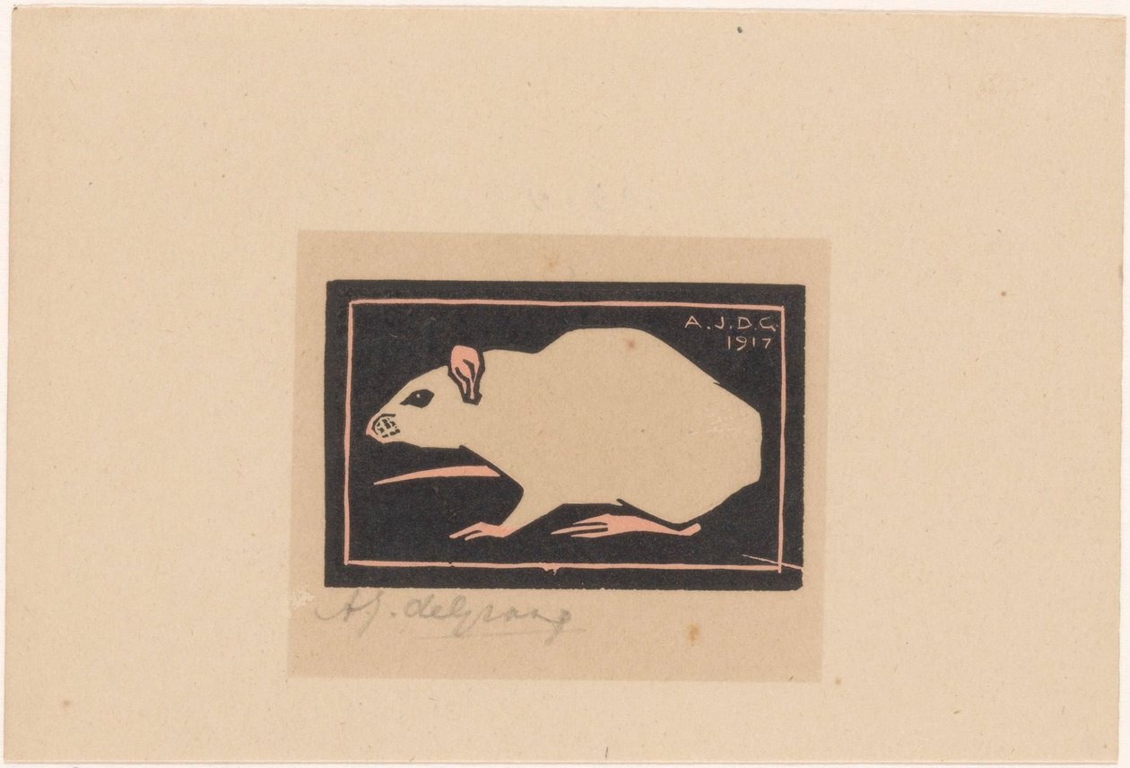 Egér alkotó: Julie de Graag (signed by artist)