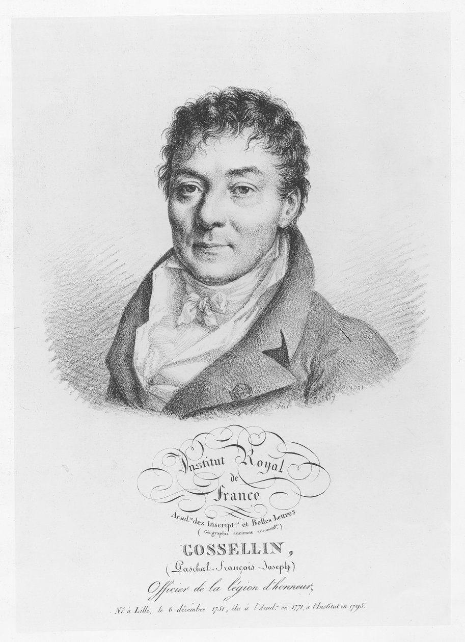 Pascal Joseph François Gosselin portréja, 1821 alkotó: Julien Leopold Boilly