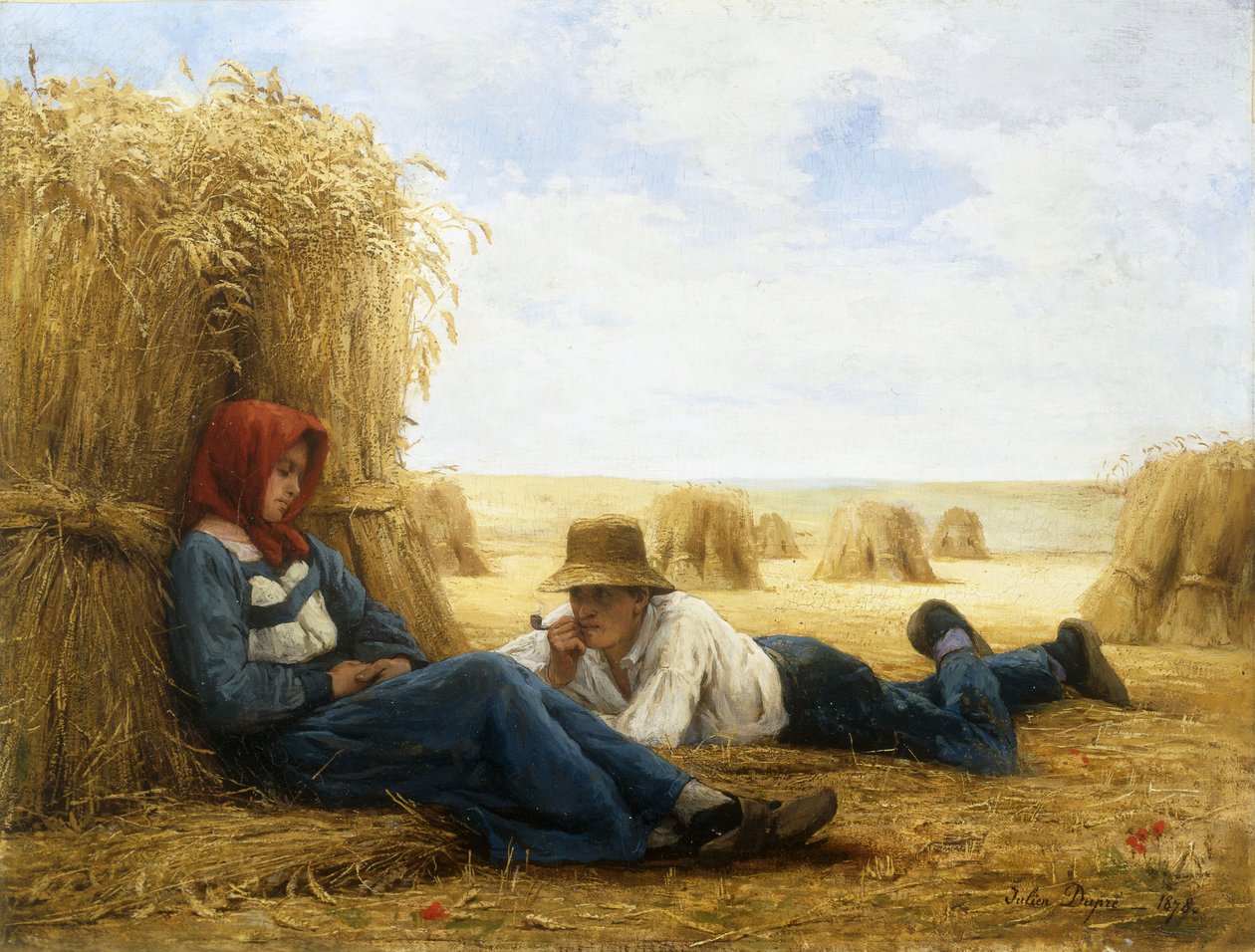 Szüreti idő alkotó: Julien Dupre