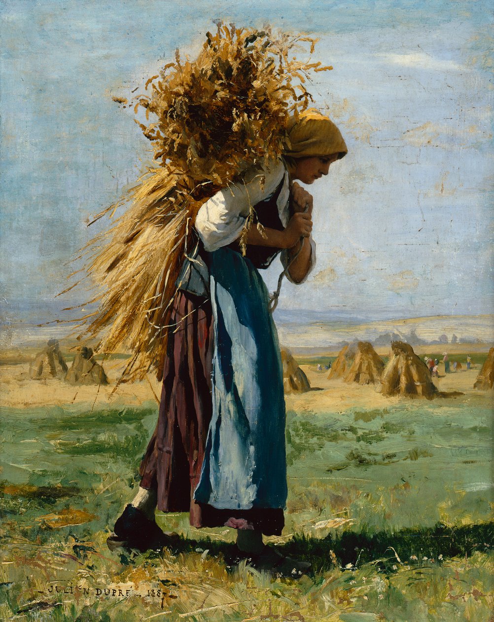 A mezőkön alkotó: Julien Dupre