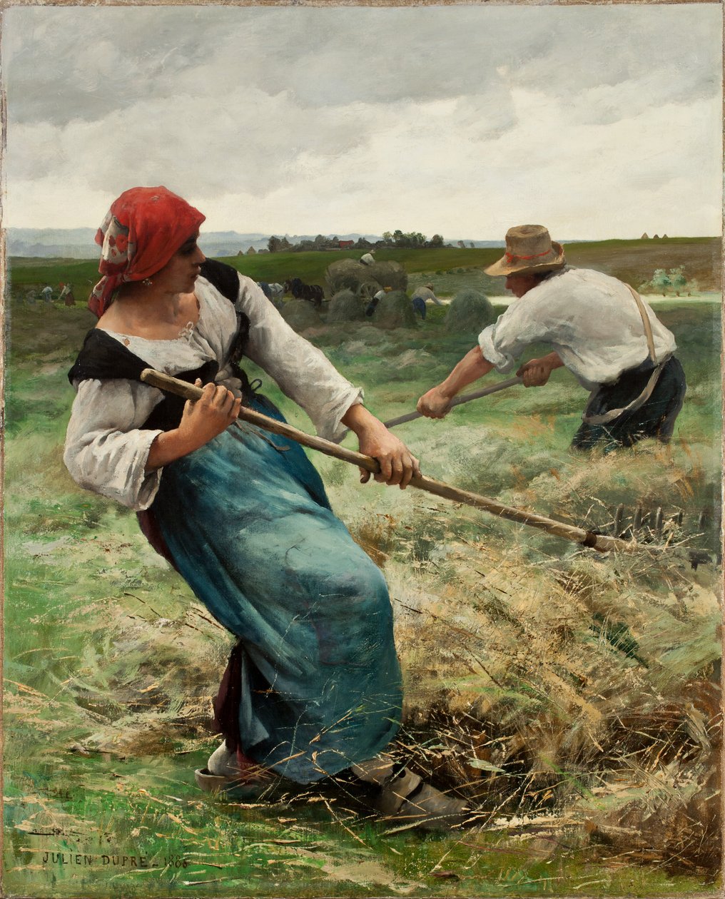 The Haymakers, 1888 alkotó: Julien Dupre