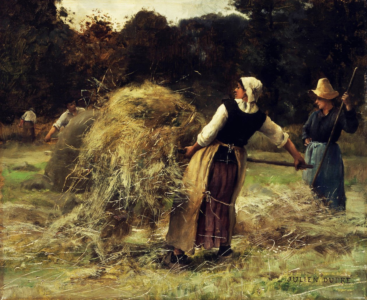 A kaszások, alkotó: Julien Dupre