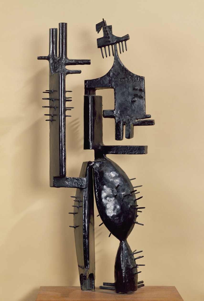 Cactus Man No.1, 1939-40 (bronz) alkotó: Julio Gonzalez