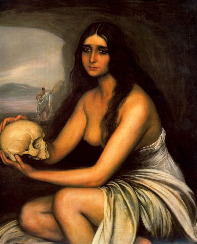 Magdalena alkotó: Julio Romero de Torres
