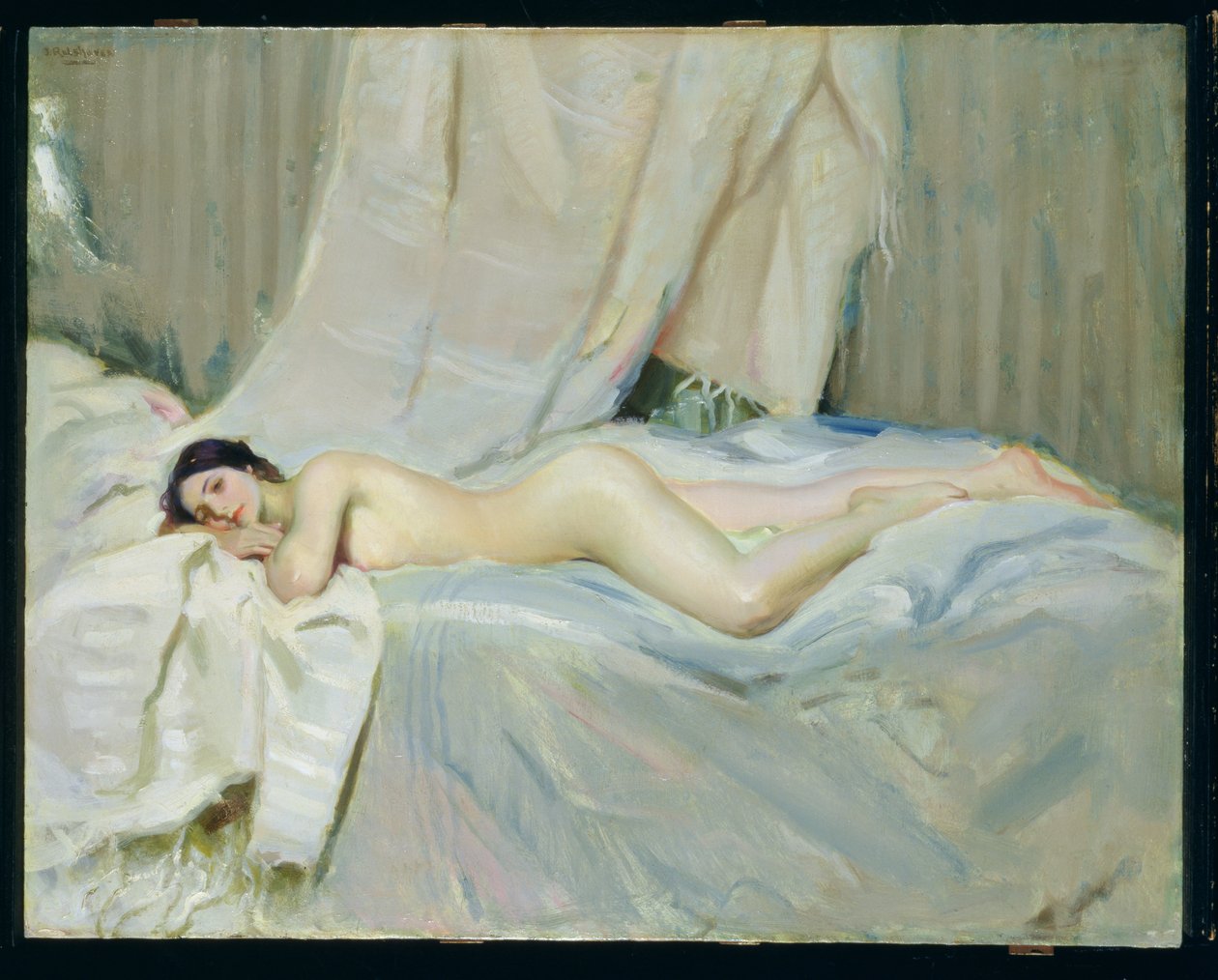 Ifjúság a teljes fényben, 1914 körül alkotó: Julius C. Rolshoven