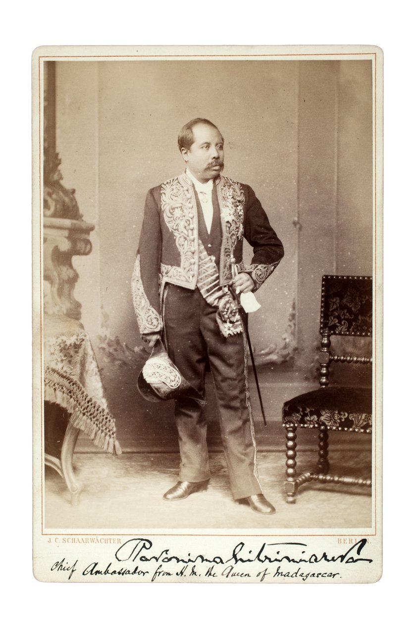 Ravoninahitriniarivo, Berlin, 1883. május (albumin nyomat) alkotó: Julius Cornelius Schaarwachter