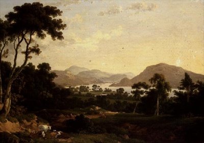 Ullswater: a Gowbarrow Parkból alkotó: Julius Caesar Ibbetson