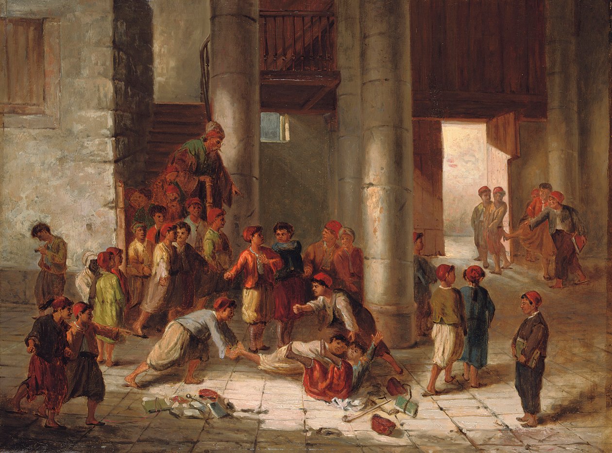 Gazdagság az iskolaudvaron alkotó: Julius Joseph Gaspard Starck