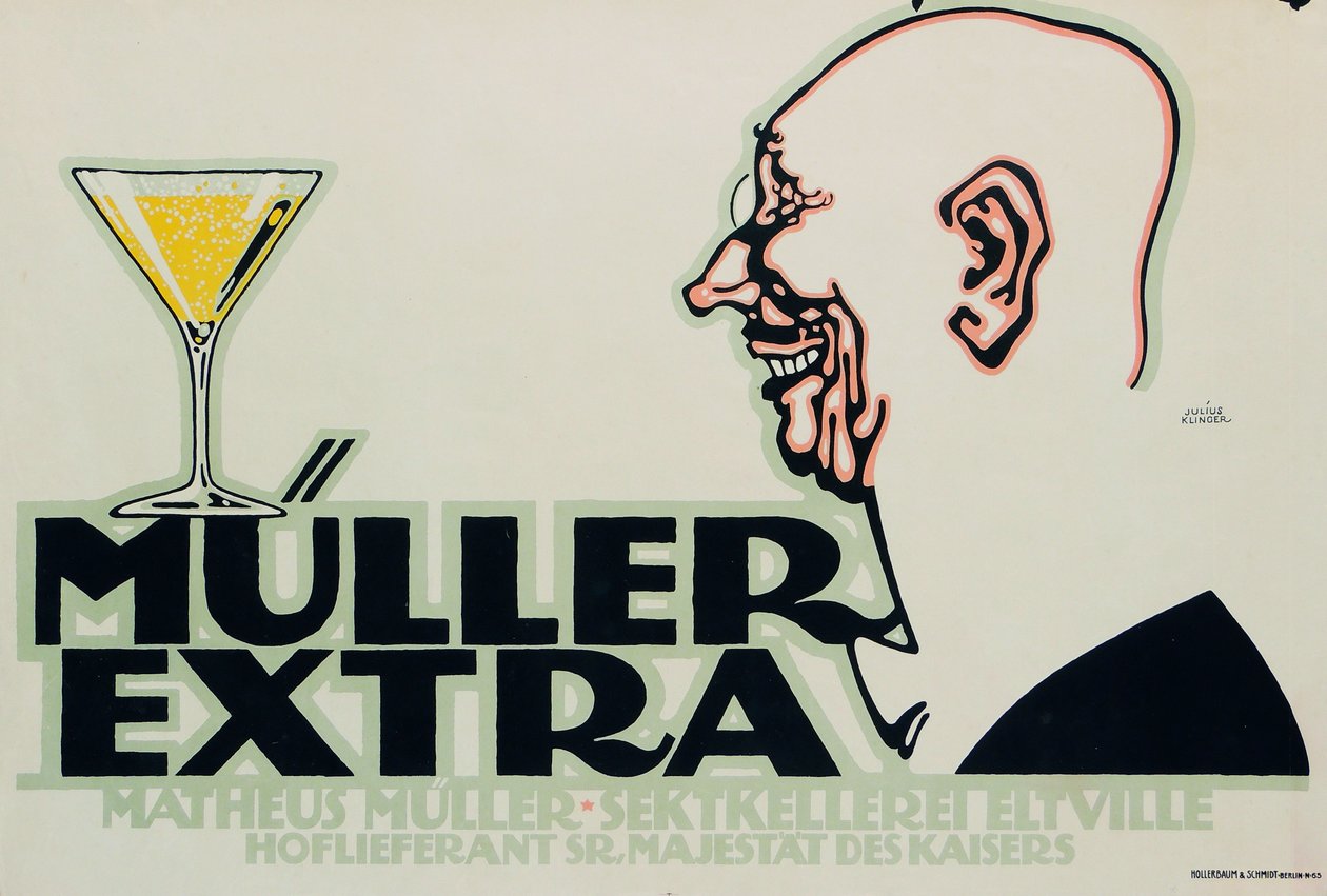 Müller Extra alkotó: Julius Klinger