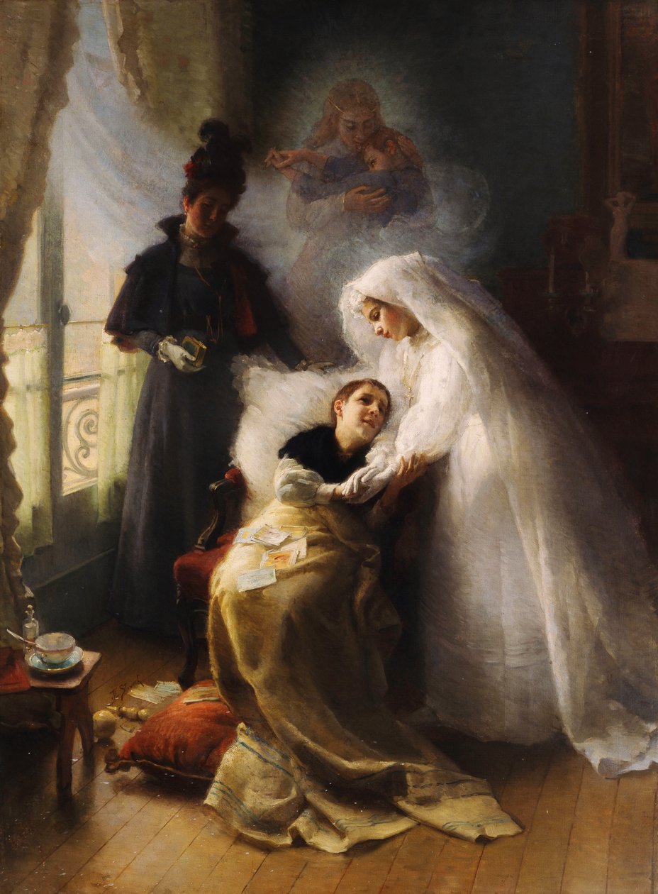 A látogatás, alkotó: Julius Leblanc Stewart