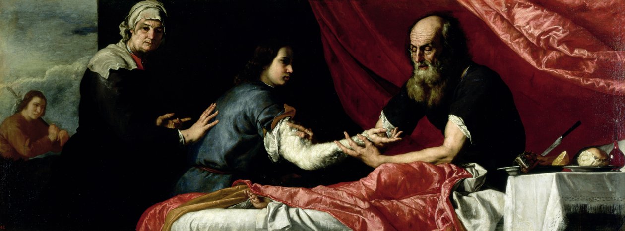 Izsák megáldja Jákóbot, 1637 alkotó: Jusepe de Ribera