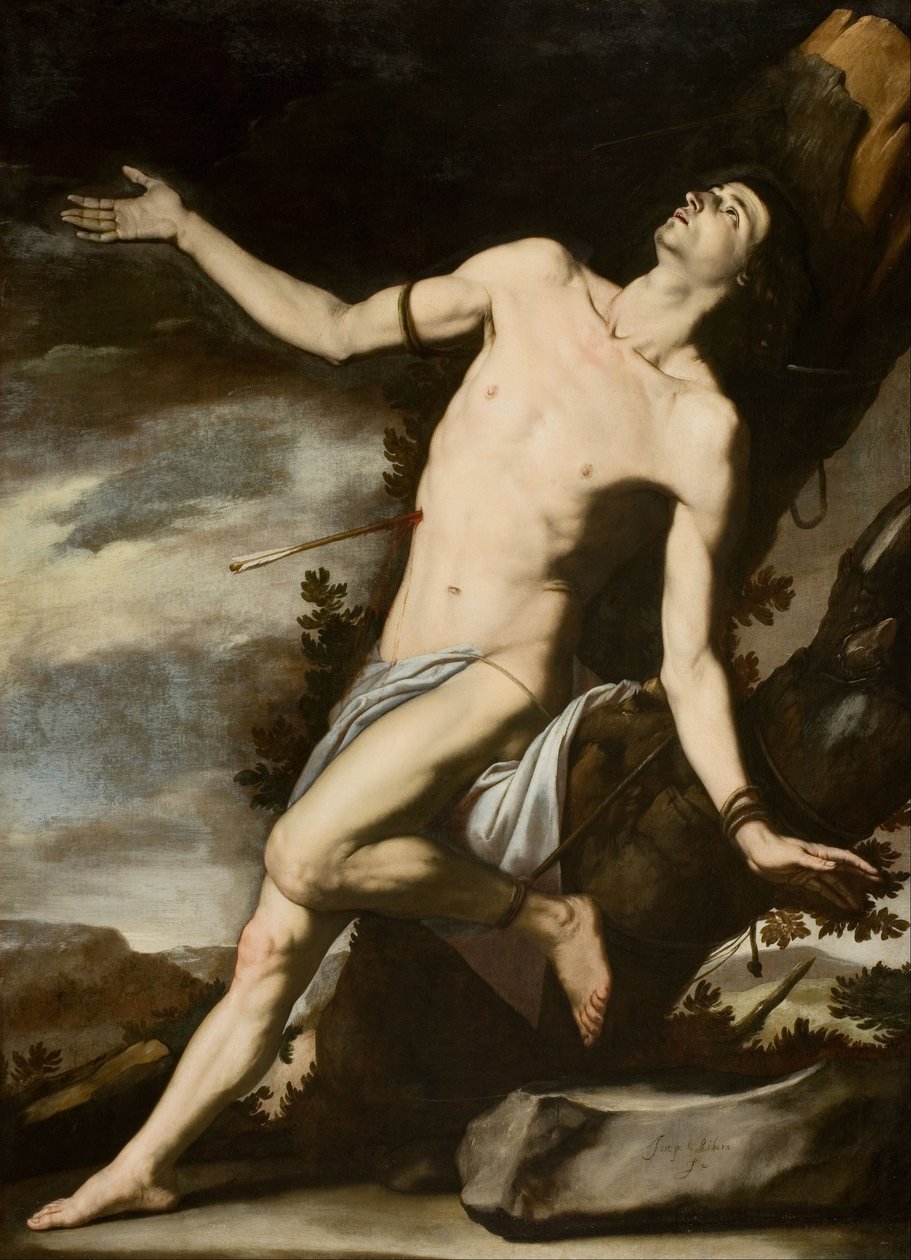Szent Sebastian alkotó: Jusepe de Ribera