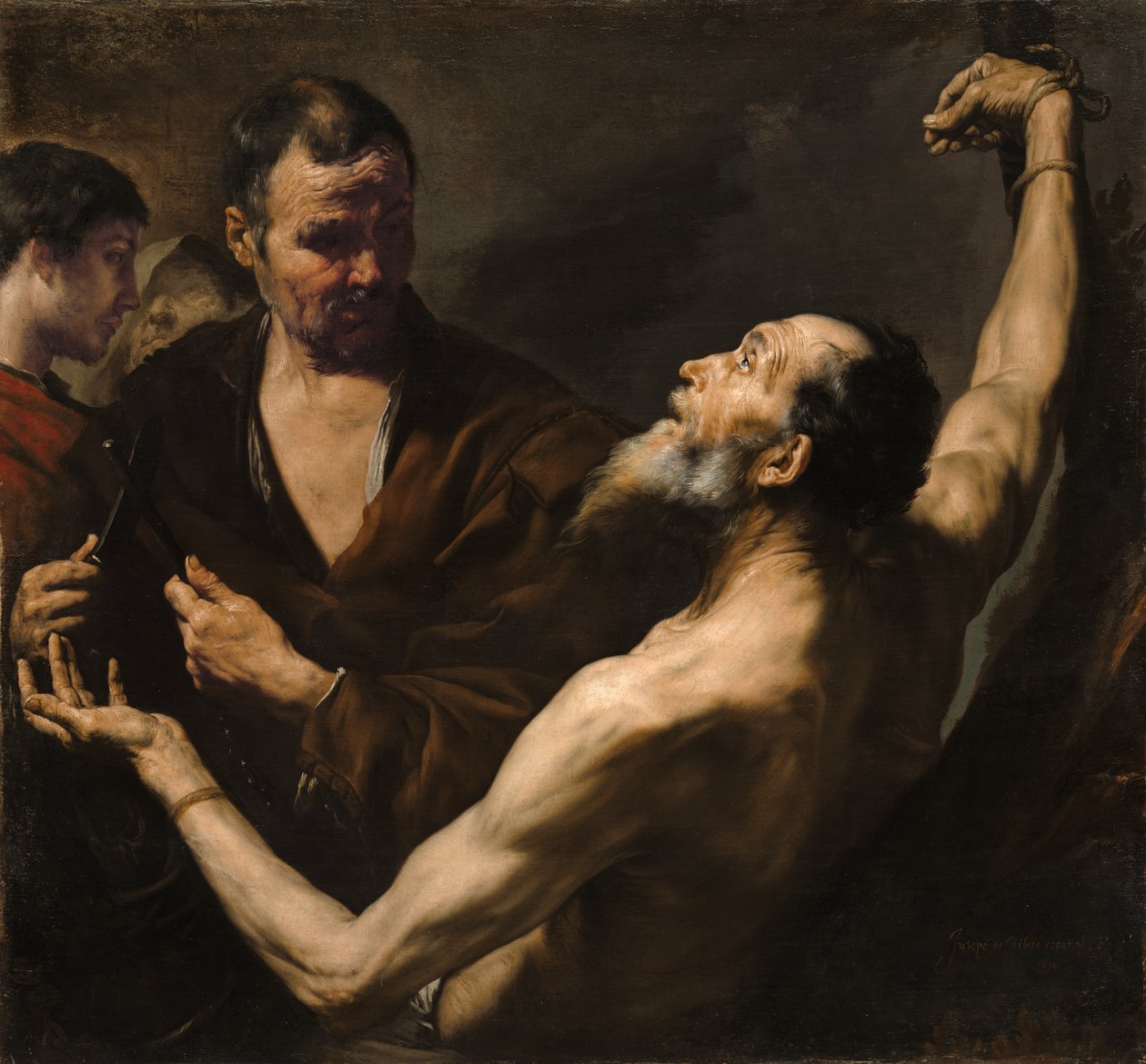 Szent Bertalan mártíromsága alkotó: Jusepe de Ribera