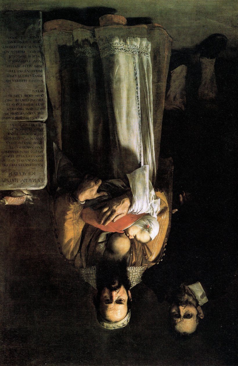 Magdalena Ventura férjével és fiával alkotó: Jusepe de Ribera
