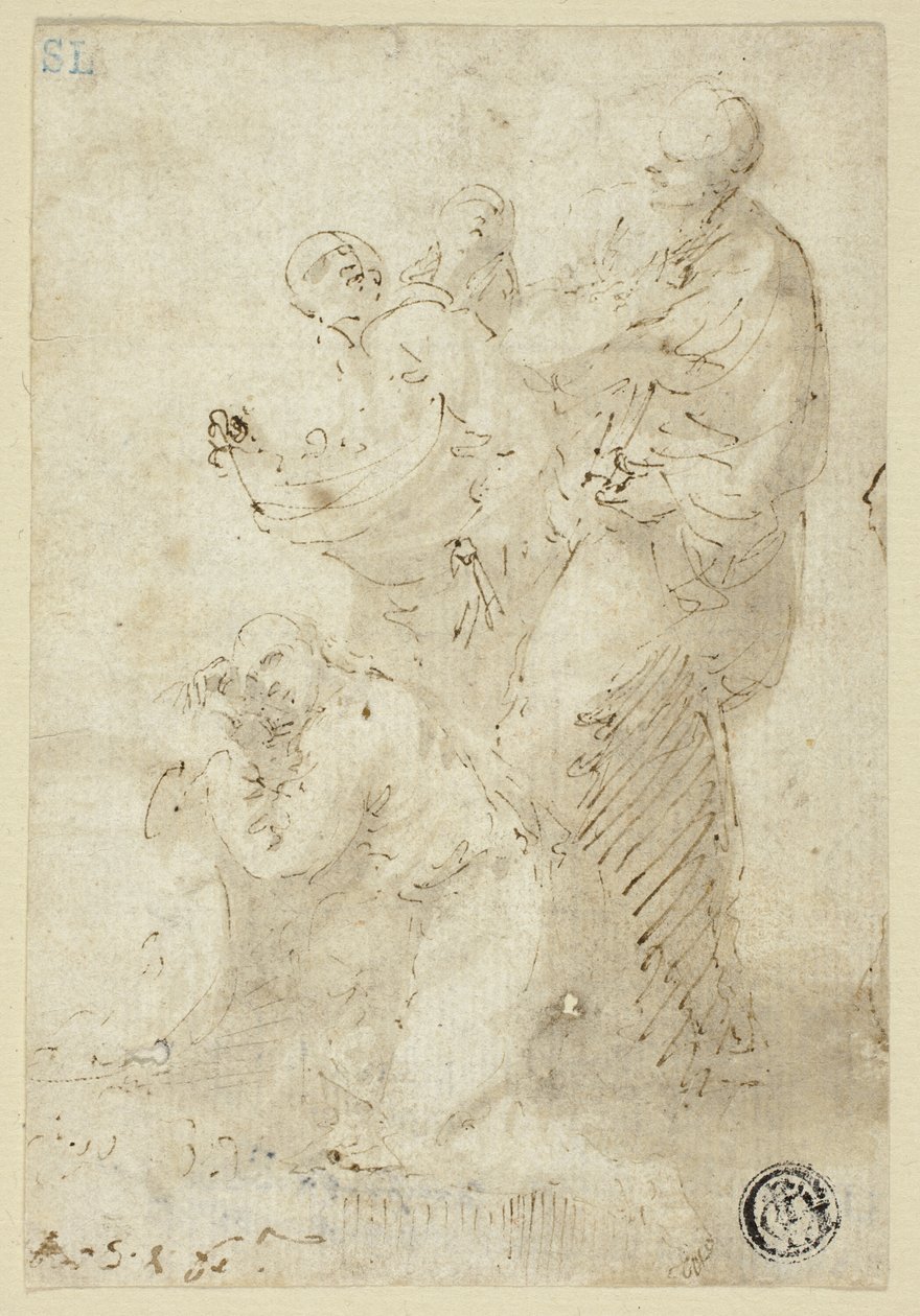 A figurák csoportja alkotó: Jusepe de Ribera