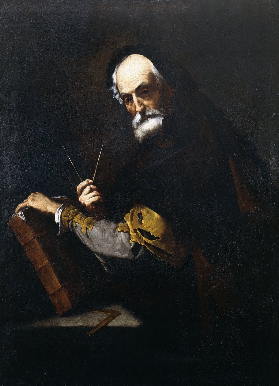 Egy filozófus, alkotó: Jusepe de Ribera
