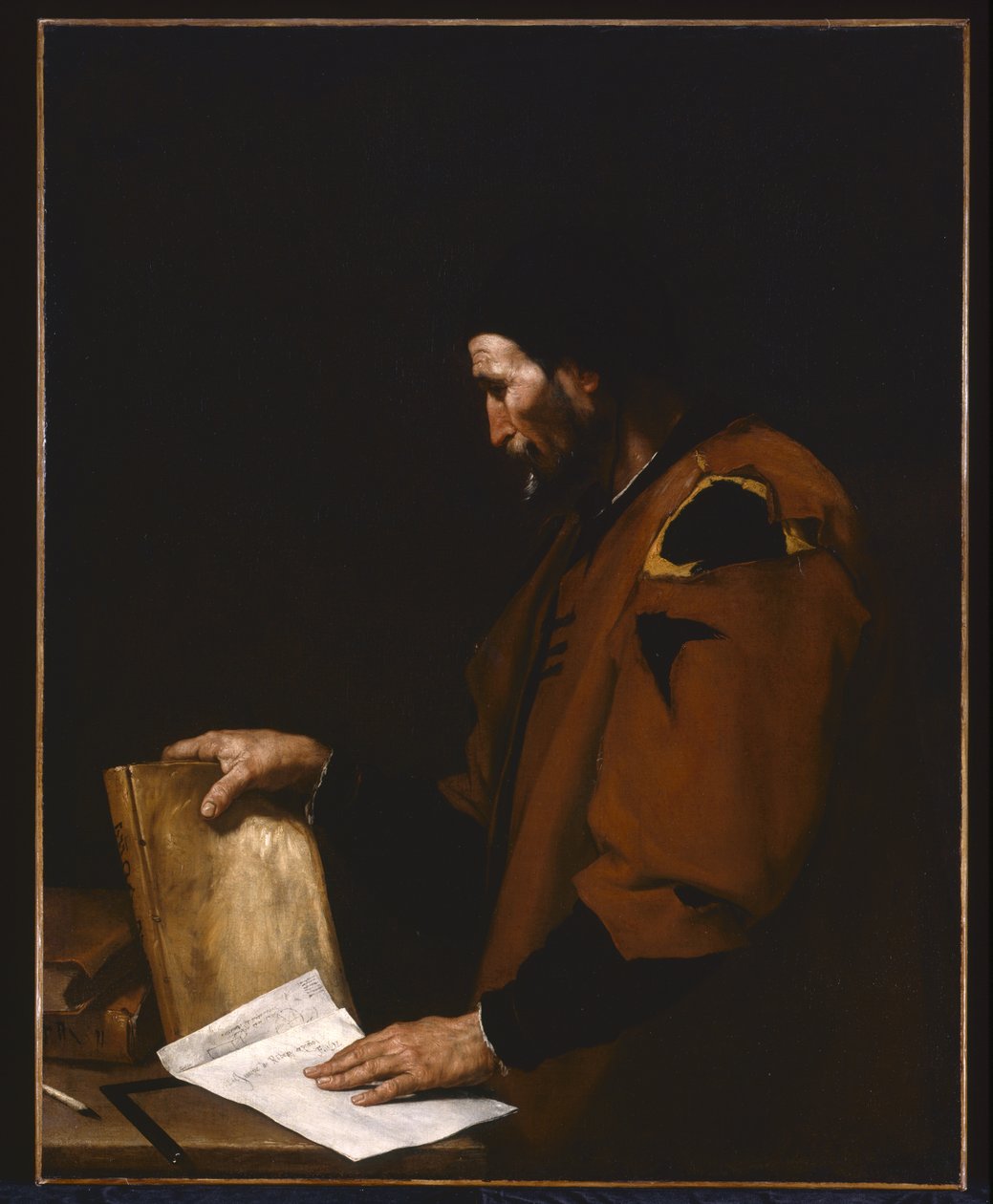 Arisztotelész (olaj, vászon) alkotó: Jusepe de Ribera
