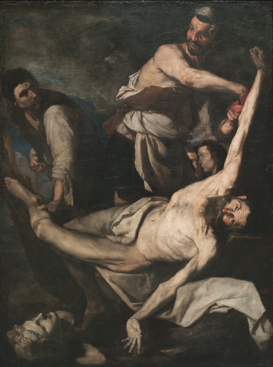 Szent Bertalan mártíromsága alkotó: Jusepe de Ribera