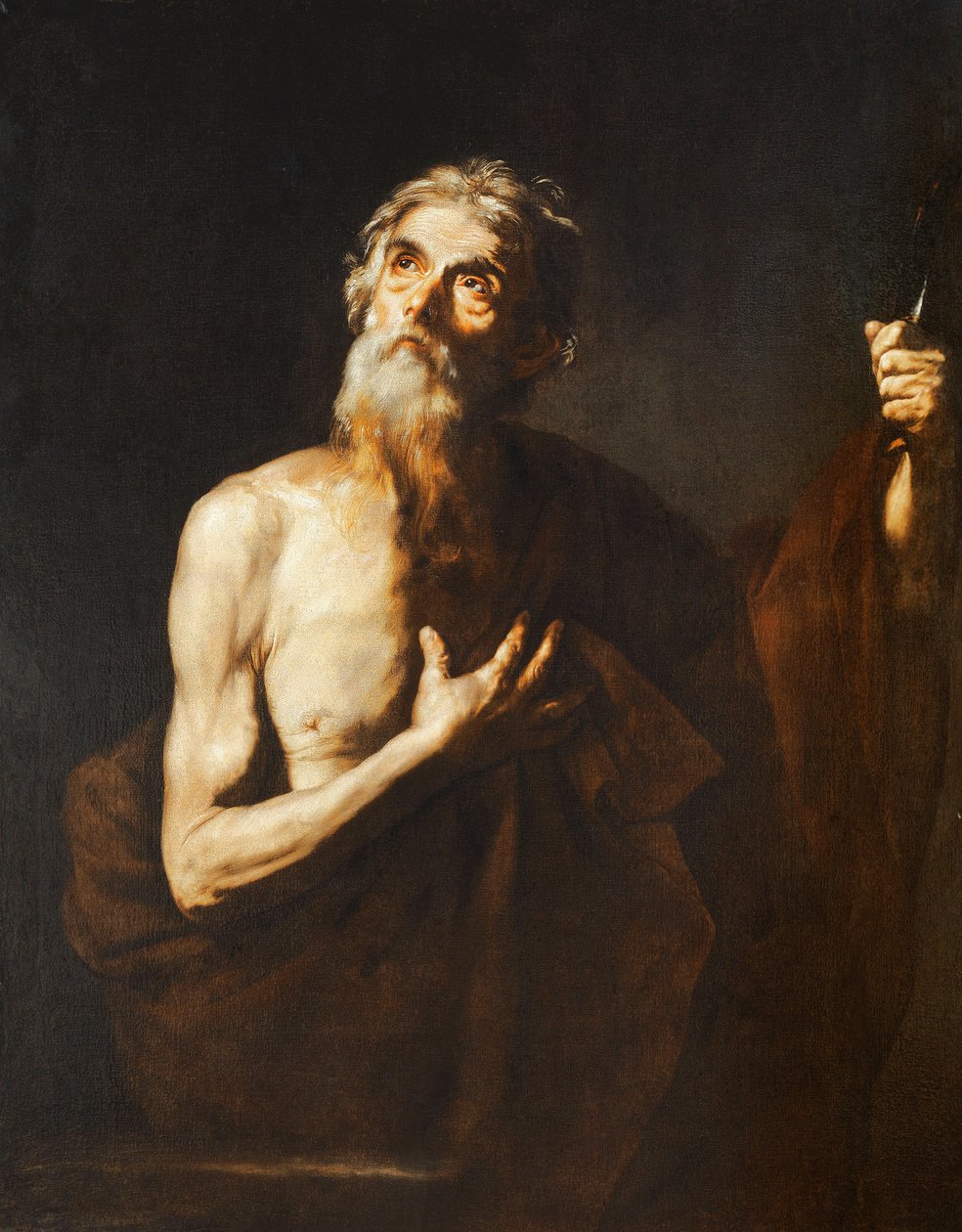 Szent Bertalan, 1634 alkotó: Jusepe de Ribera