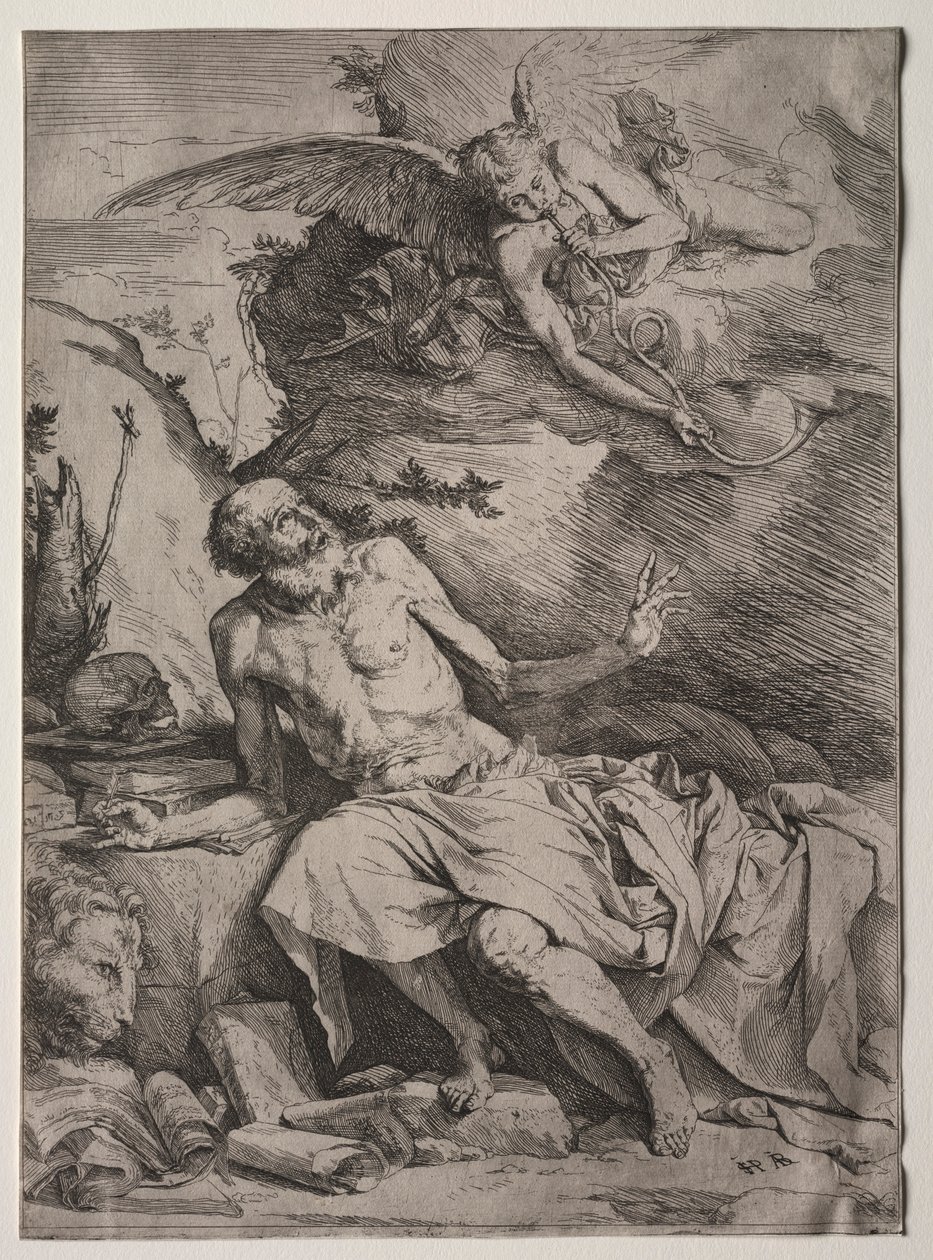 Szent Jeromos. alkotó: Jusepe de Ribera