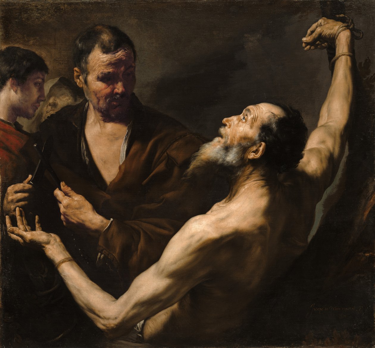 Szent Bertalan mártíromsága, 1634. alkotó: Jusepe de Ribera