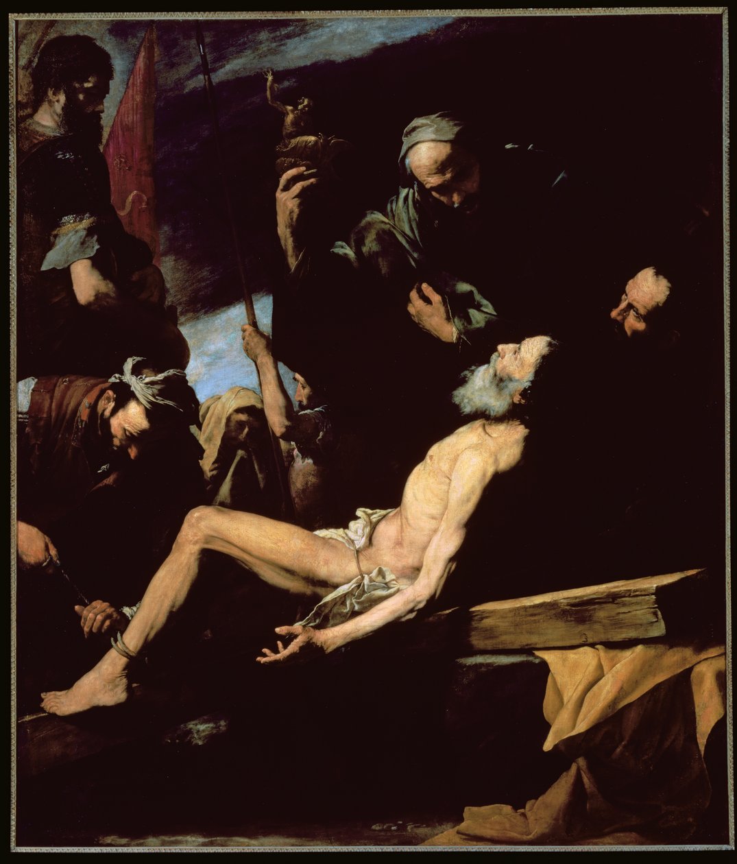 Szent András vértanúsága, 1628 alkotó: Jusepe de Ribera