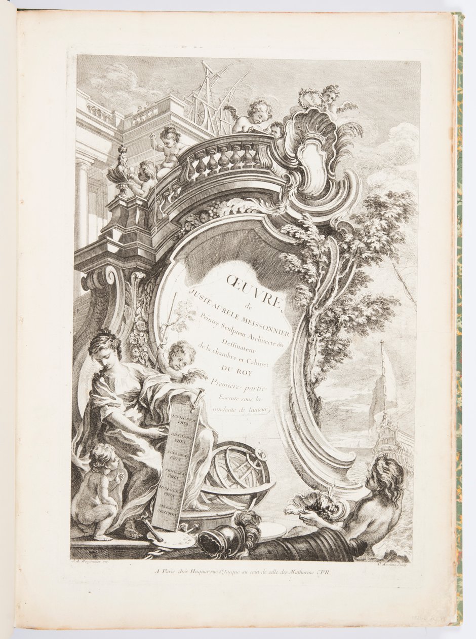 Juste-Aurèle Meissonnier művei alkotó: Juste Aurèle Meissonnier