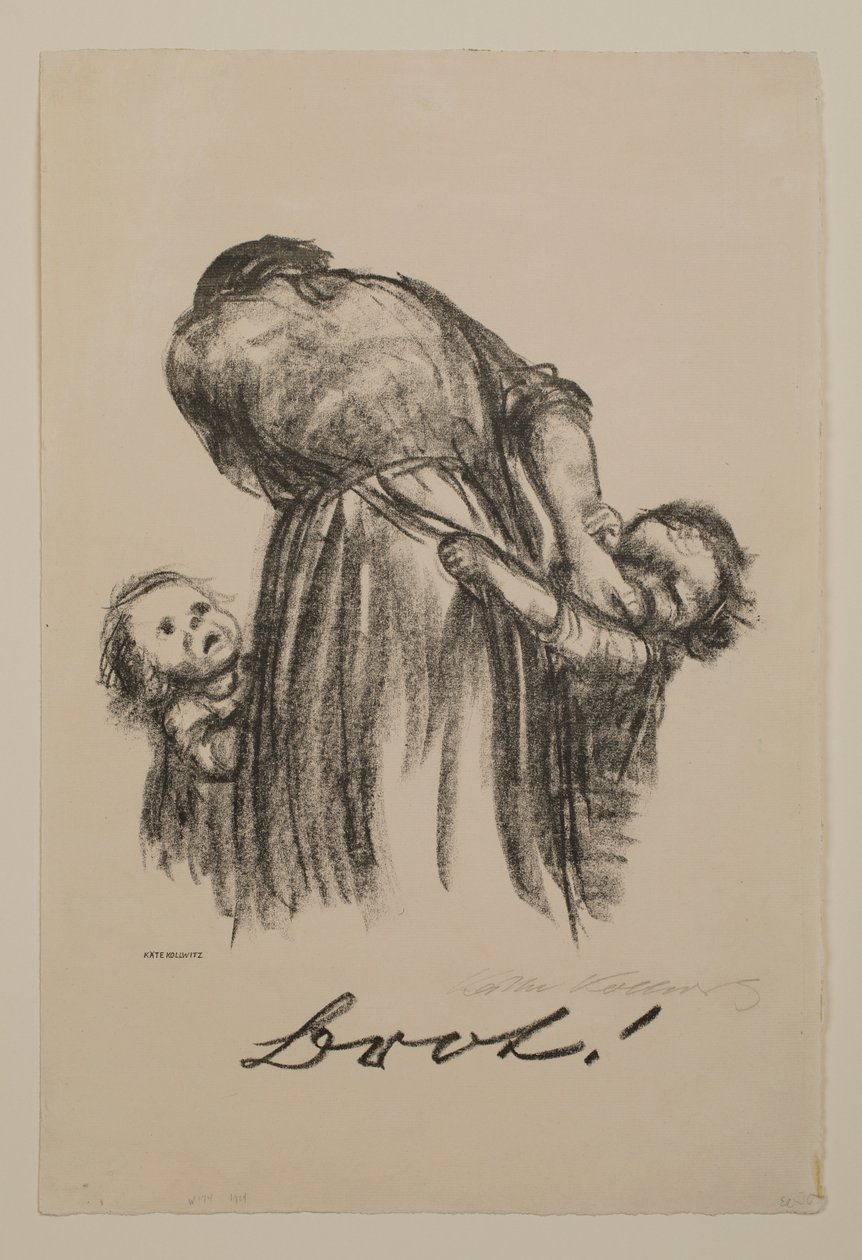 Kenyér! alkotó: Käthe Kollwitz