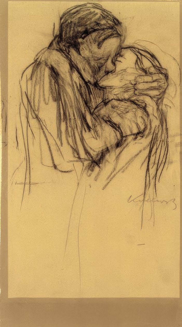 K.Kollwitz, A csók alkotó: Käthe Kollwitz
