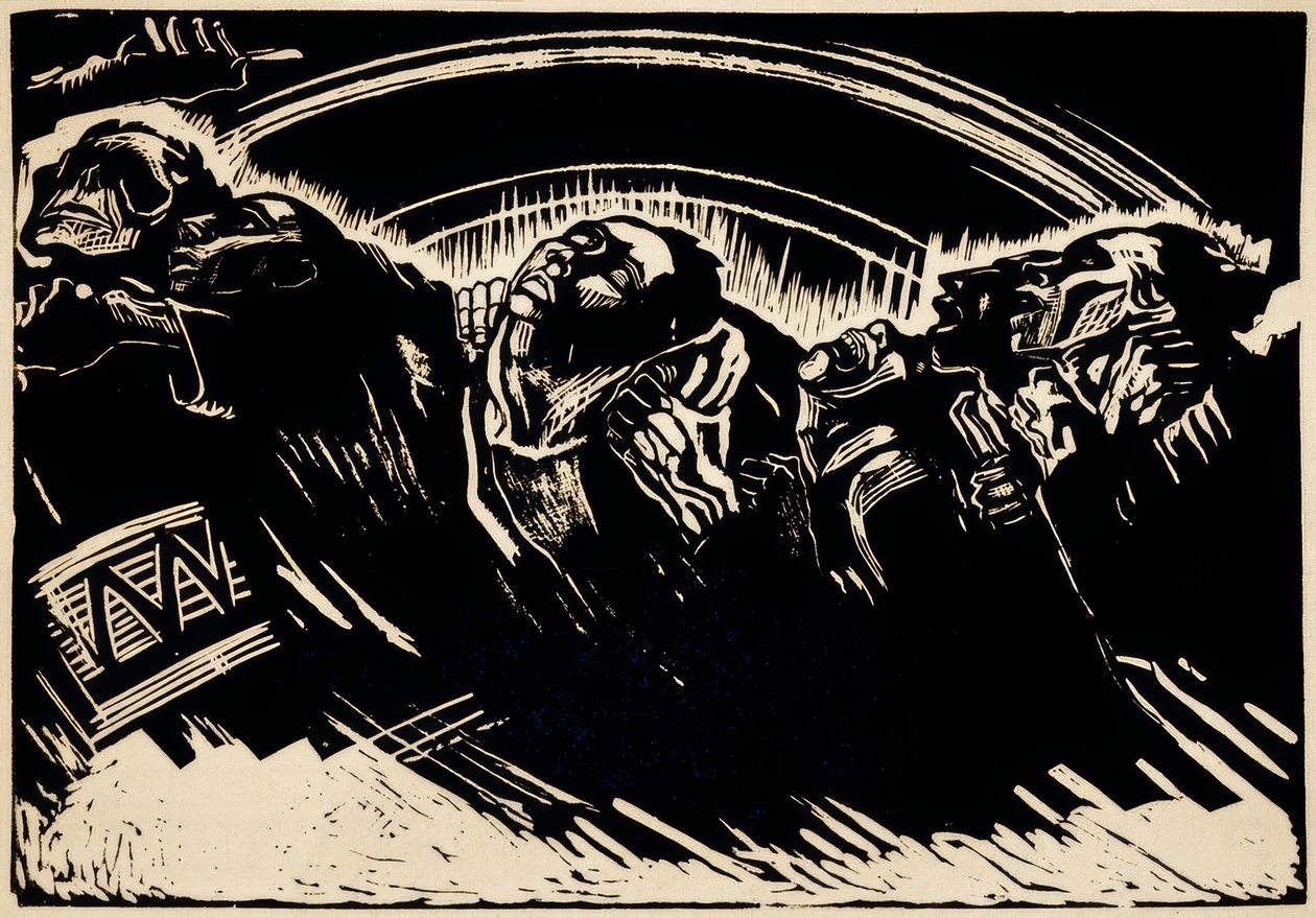 K. Kollwitz, Az önkéntesek alkotó: Käthe Kollwitz