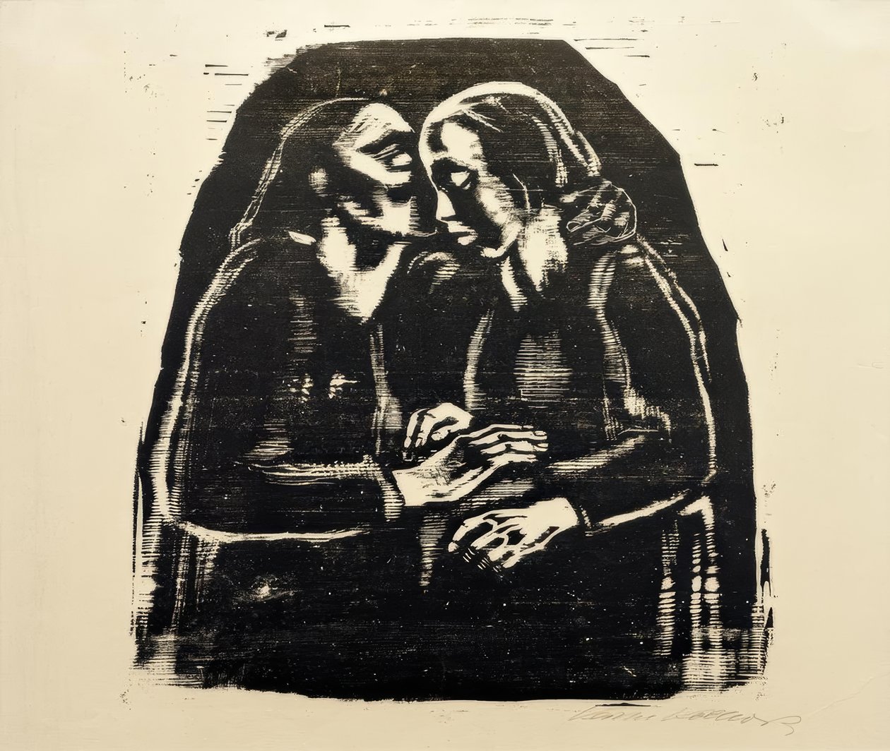 K. Kollwitz, Maria és Erzsébet III alkotó: Käthe Kollwitz